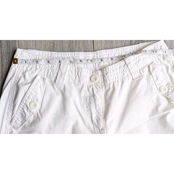 LL Bean Womens White Linen Pants Classic Fit 28x29.5 - Picture 4 of 7